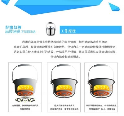 氣電兩用6L免火再煮鍋 跑江湖新奇特禮品，廣州欣勝日用品批發(fā)詳解